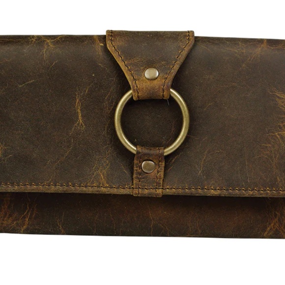 New Myra Bag Just4Me Rustic Leather Wallet - Picture 3 of 5
